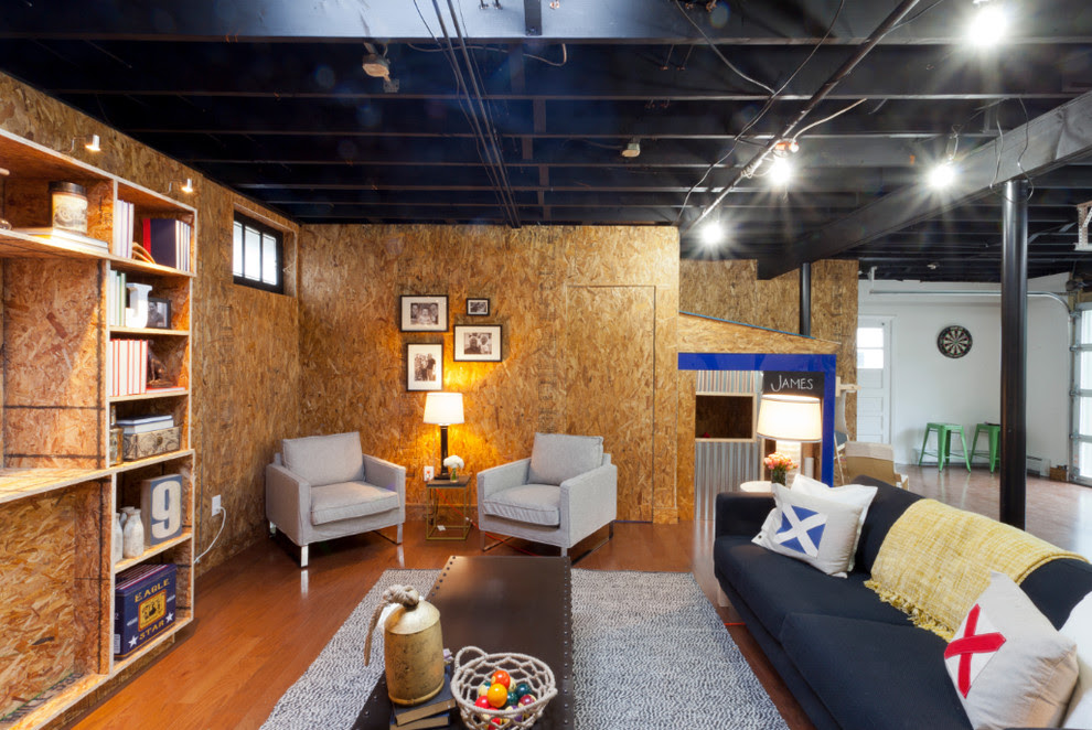 25 Stunning Industrial Basement Design 25 Stunning Industrial Basement Design
