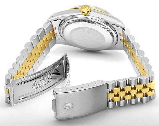 Foto 5, Rolex Datejust Stahl-Gold Herren Jubilee-Band Automatik, U2073