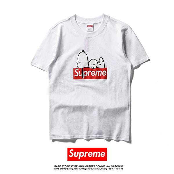 シュプリーム スヌーピー Tシャツ 韓国風 コピー 半袖 ｔシャツ メンズ レディース