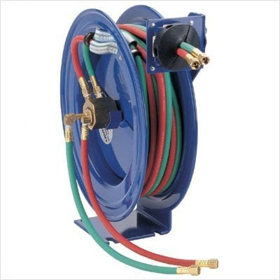 Coxreels Spring-Driven Welding Hose Reel with Hose,, Model# P-W-125, 1/4