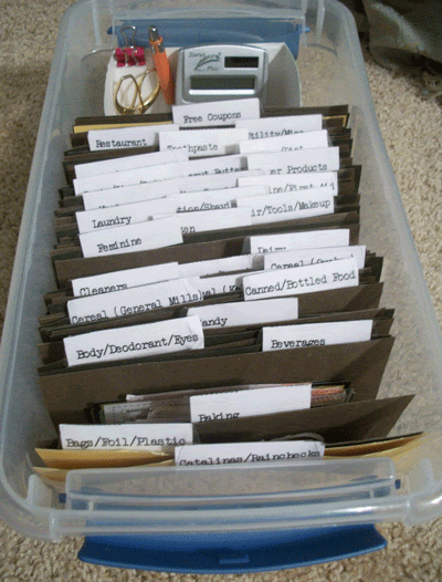 The Coupon Box Method - How I Organize my Coupons - Happy Money Saver
