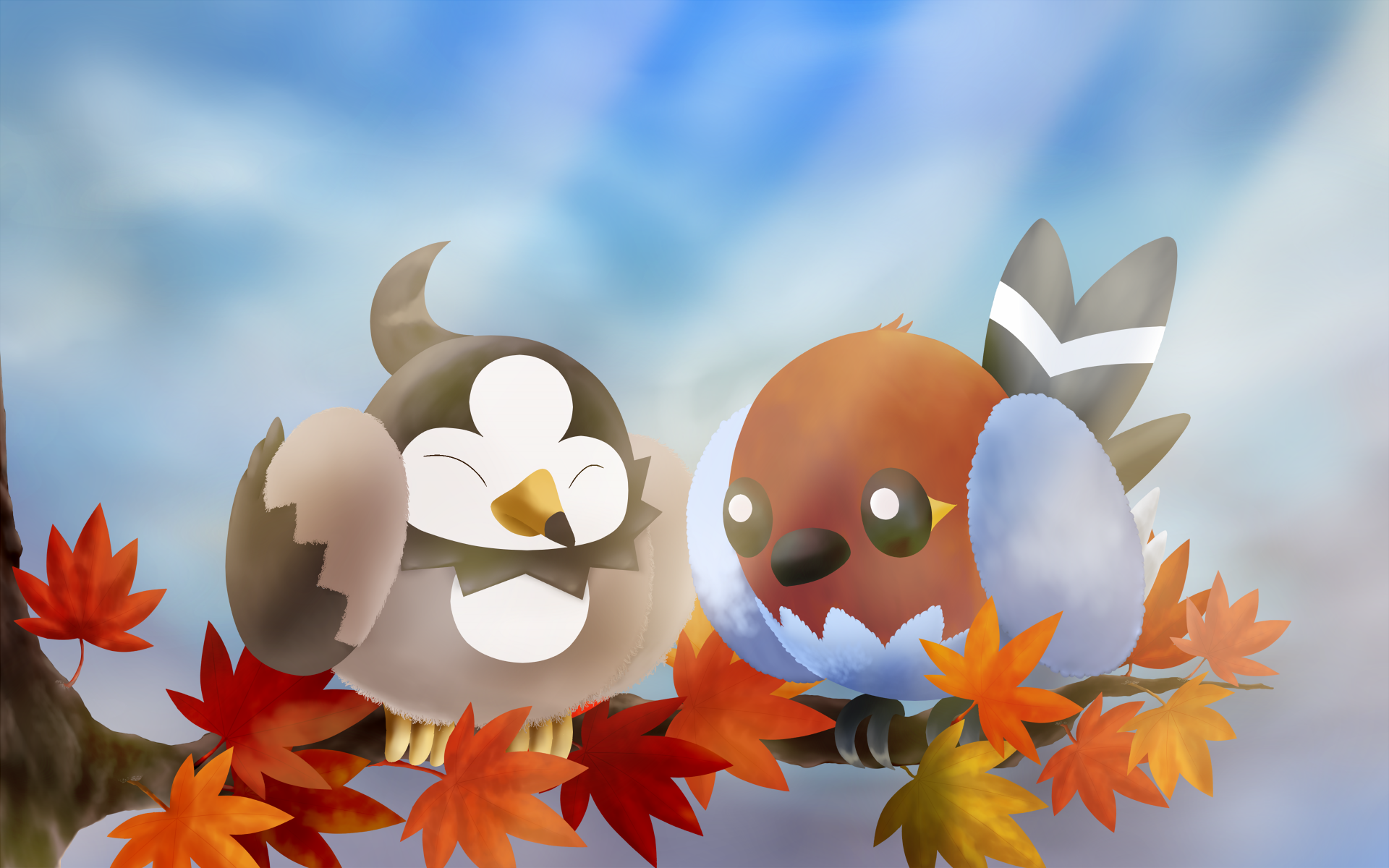 １１月のトップ絵はヤヤコマ ポケモン王国ブログ