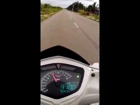 Yamaha 135LC first batch topspeed video
