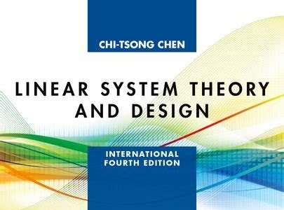 Free Reading LINEAR SYSTEM THEROY AND DESIGN 4TH EDITION [PDF DOWNLOAD] PDF