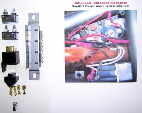 Custom Motorcycle Chopper Electrical Wiring Diagram & Kit ...