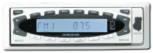 MARINE STEREO WHITE-POLMR45CW