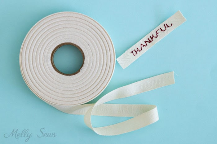 How to Make Clothing Tags - 4 Options - Melly Sews