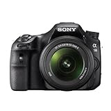Sony SLT-A58K Digital SLR Kit with 18-55mm Zoom Lens, 20.1MP SLR Camera with 3-Inch LCD Screen