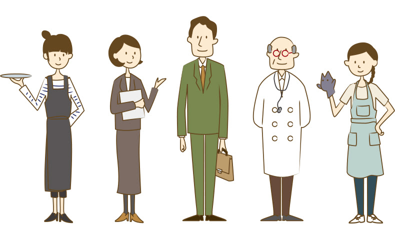 いろいろな職業 をテーマにした無料イラスト素材10選 商用利用可 Acworks Blog