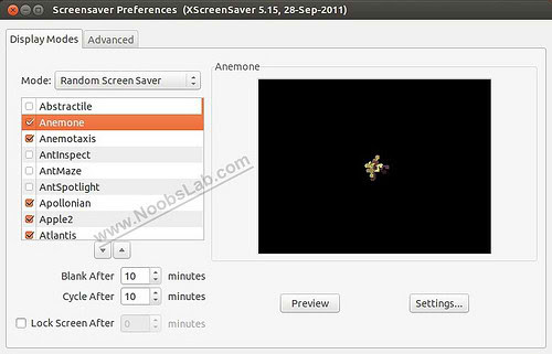xscreensaver