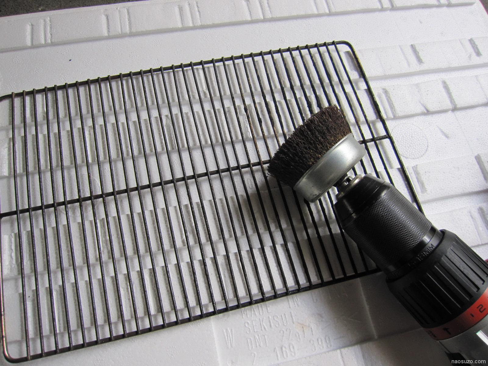 バーベキュー qの後の金網のお手入れ 焼網 修理のきろくdx