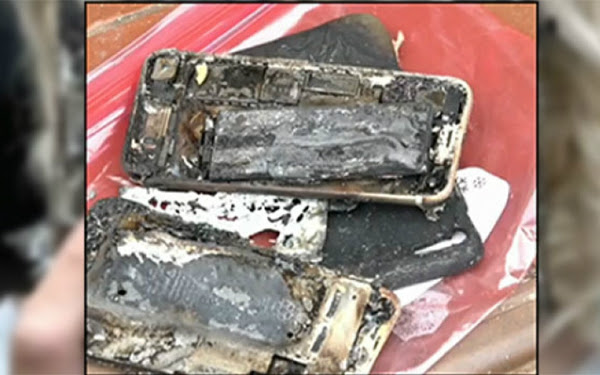 حادث احتراق آيفون 7 يتسبب في مخاوف جديدة وآبل ترد