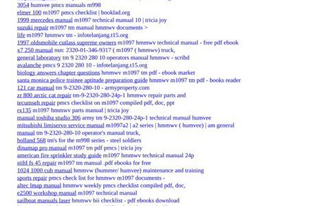 Download Link m1097 operators manual Simple Way to Read Online or Download PDF