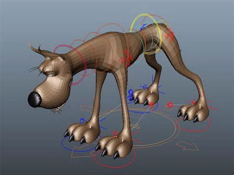 great dane  model maya files   modeling