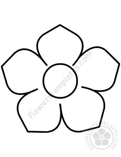 Paper flower templates & tutorials. flower pdf printable template flowers templates
