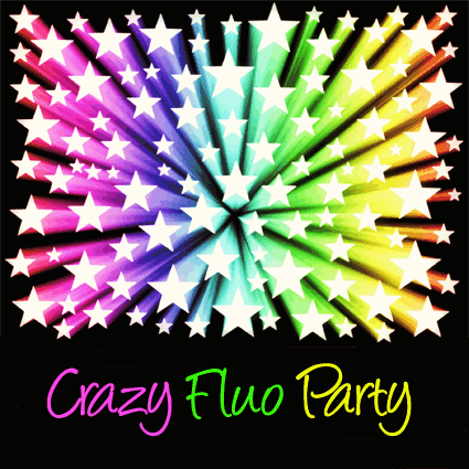 Crazy Fluo Party Femmes Debordees