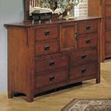 Oak Finish Dresser