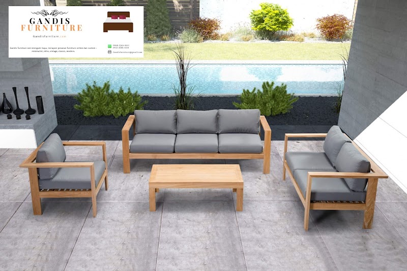 Konsep Populer Kursi Kayu Outdoor, Top!