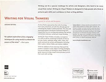 Download Kindle Editon writing for visual thinkers a guide for artists and designers andrea marks Board Book PDF