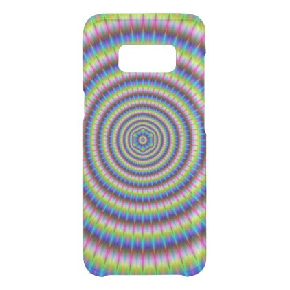 Particles and Waves with Floral Motif Uncommon Samsung Galaxy S8 Case