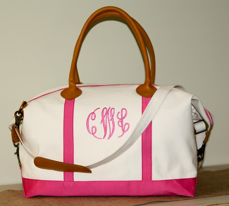 Pink Weekender Travel Bag