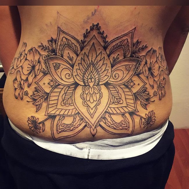 85+ Sexy Lower Back Tattoos Designs  Meanings  Best of 2019
