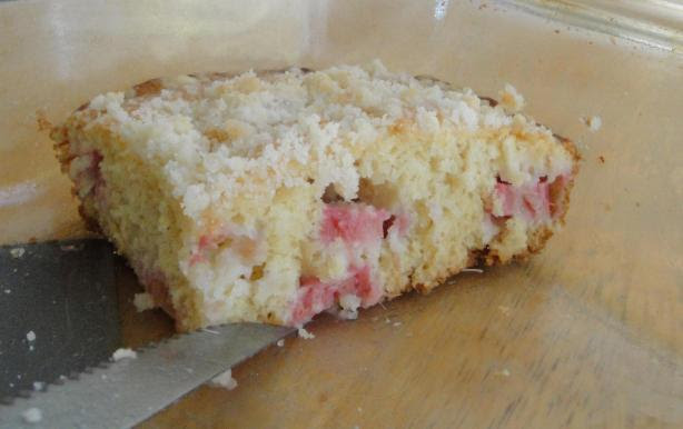 Special Rhubarb Cake. Photo by Debbwl