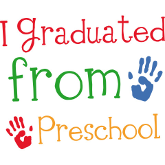 I Graduated From Preschool Youth Shirts  Personalized 