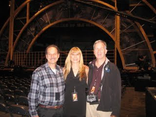 Rob Reis, Sara Beck and Mike May at the concert