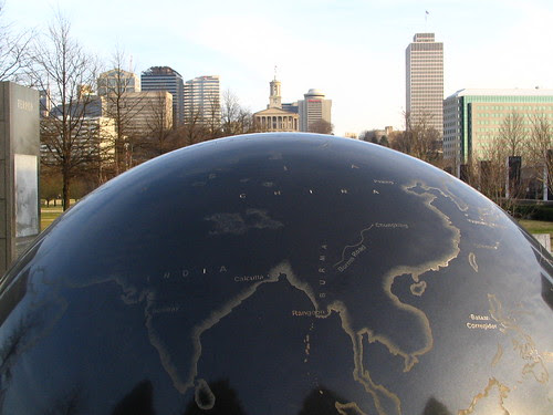 Bicentennial Mall Floating Globe