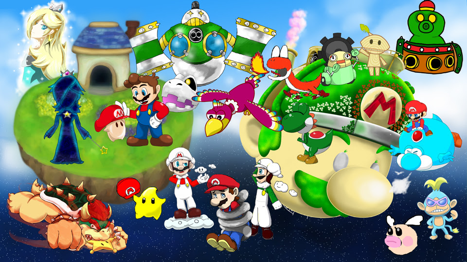 みんなでつくる スーパーマリオ30周年記念ギャラリー All Super Mario