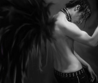 anime boy angel. Emo Anime Boy Angel.