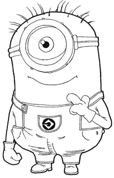 die besten  minion ausmalbilder ideen auf pinterest