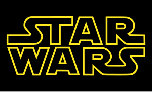 Opening logo to the Star Wars films