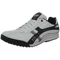 Skechers Men's Ascoli Piceno Sneakers,White/Navy,11 M US