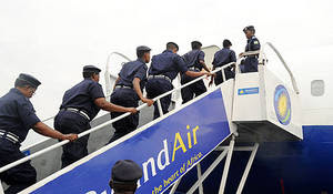 Rwandan Peacekeepers off to Darfur Sudan