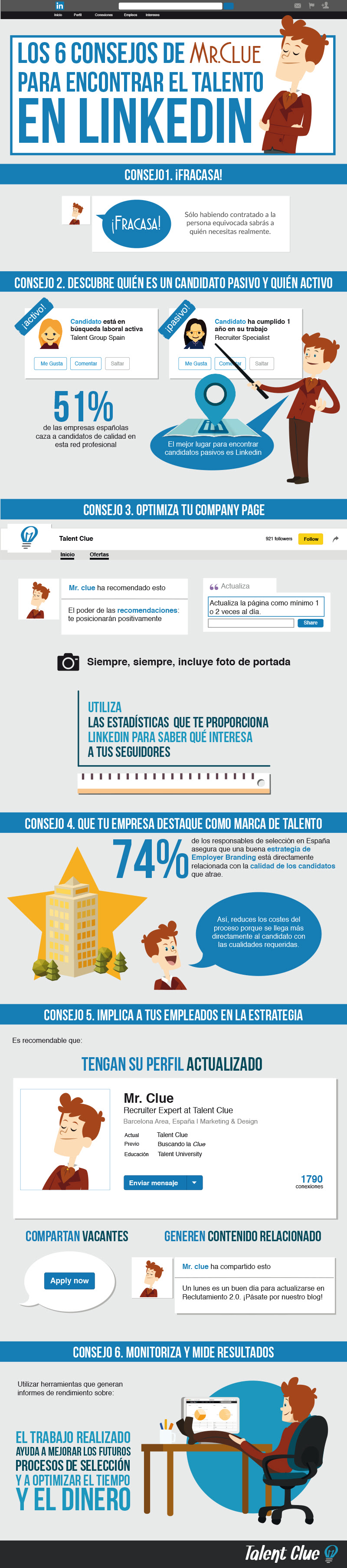 6 Consejos para Encontrar Talento en Linkedin