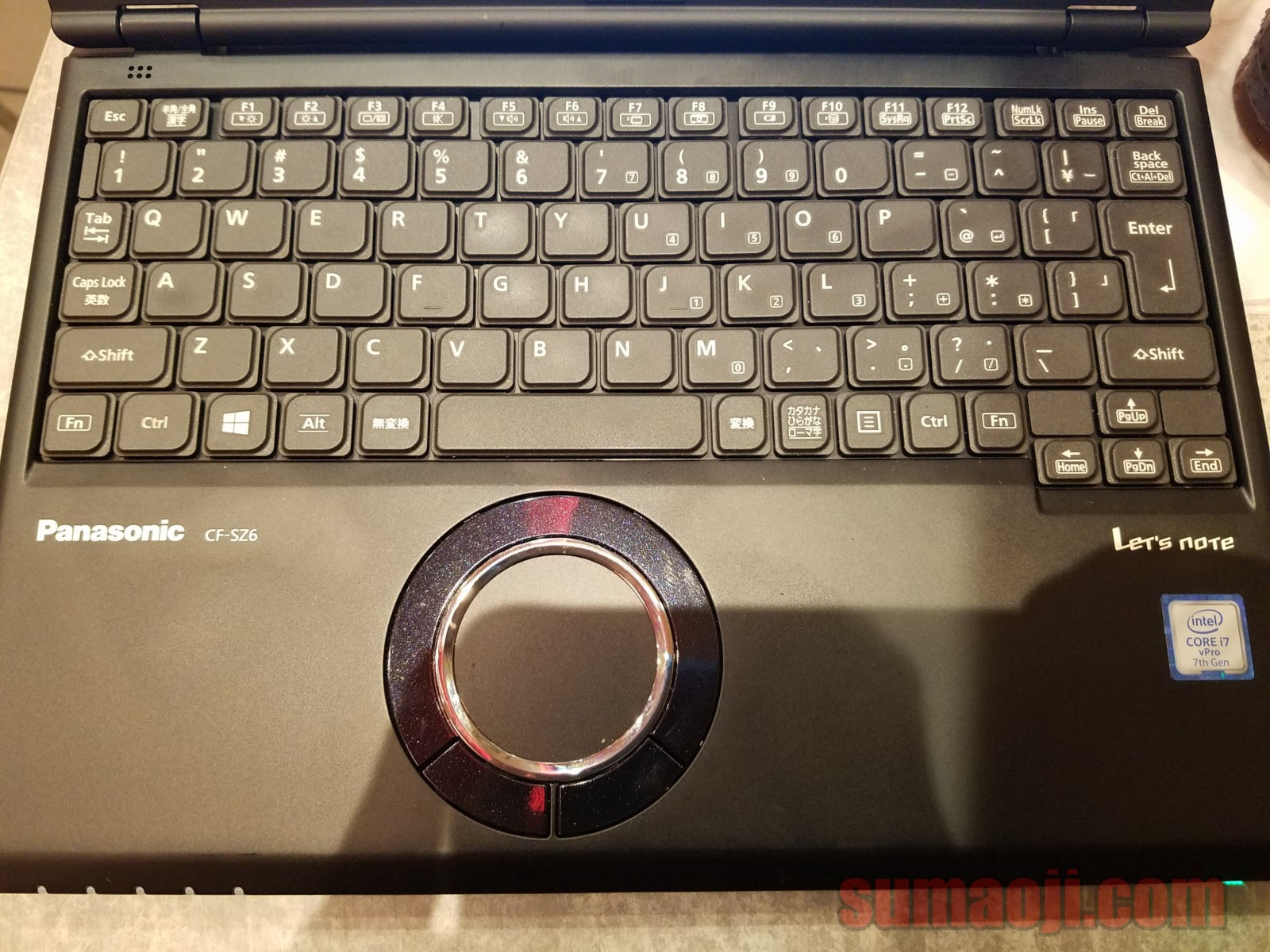 レッツノートの ローマ字すっきりキーボード はこんな感じ 画像 すまおじ Com