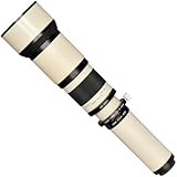 Bower SLY650C Long-Range 650mm-1300mm f/8 Telephoto Zoom Lens for Canon