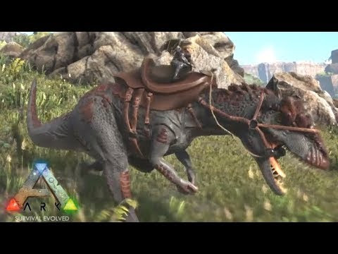10 Ark ジュラ紀最強の肉食恐竜 特選アロサウルスをテイム ｶﾜｳｿ Season4 Ragnarok Ark Survival Evolved 公式pve ゲーム実況by月冬 ゲーム実況アンテナ