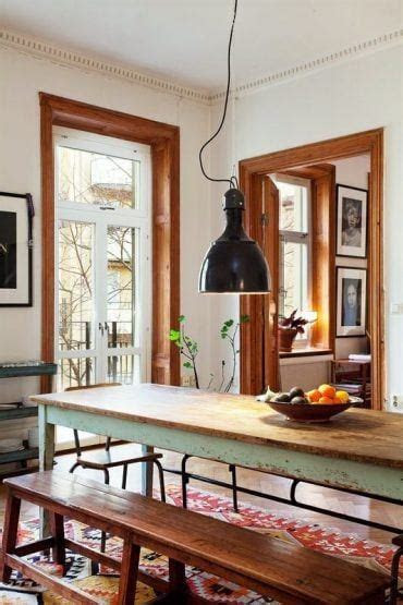 Using wood paint can be very tricky sometimes. dining-area-white-walls-with-stained-wood-trim | Laurel Home