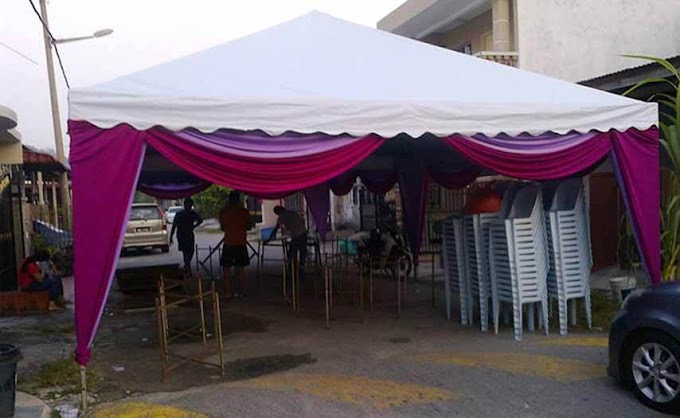Teknik-teknik mudah dan pantas memasang kanopi / khemah