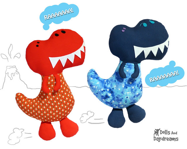 Dinosaur Sewing Pattern