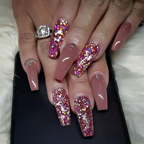 attonysnail custom nails design acrylic colors design