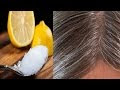 Coconut Oil And Lemon Mixture: It Turns Gray Hair Back To Its Natural Color