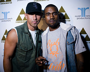 Kanye and Billy Rocked it out around 2 AM when...