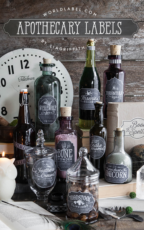 Printable Halloween Apothecary Bottle Labels | Worldlabel Blog
