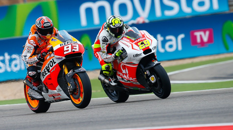 Andrea Iannone, Marc Marquez, Pramac Racing, Repsol Honda Team, ARA RACE
