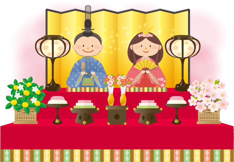 フリーイラスト ひな祭りのひな人形でアハ体験 Gahag 著作権フリー写真 イラスト素材集