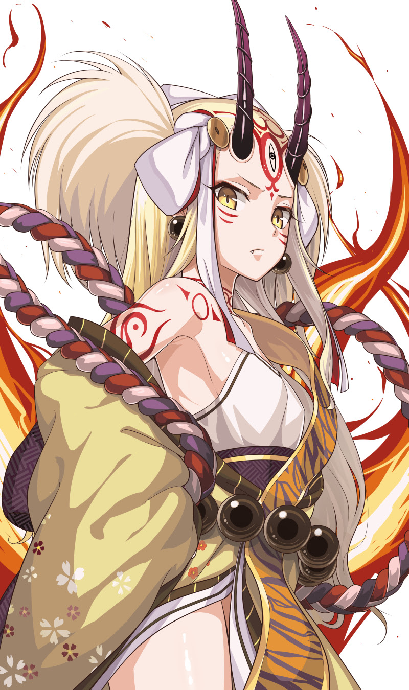 繪圖 茨木童子 Fate Grand Order 哈啦板 巴哈姆特